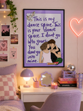 This Is My Dance Space Print