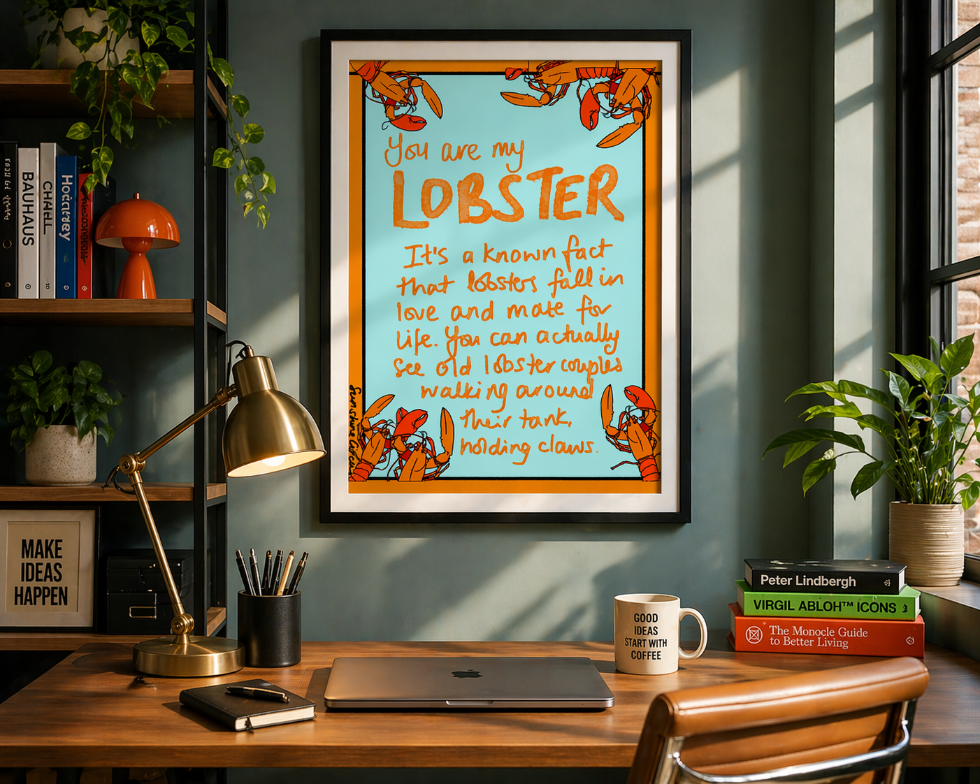 You Are My Lobster Print